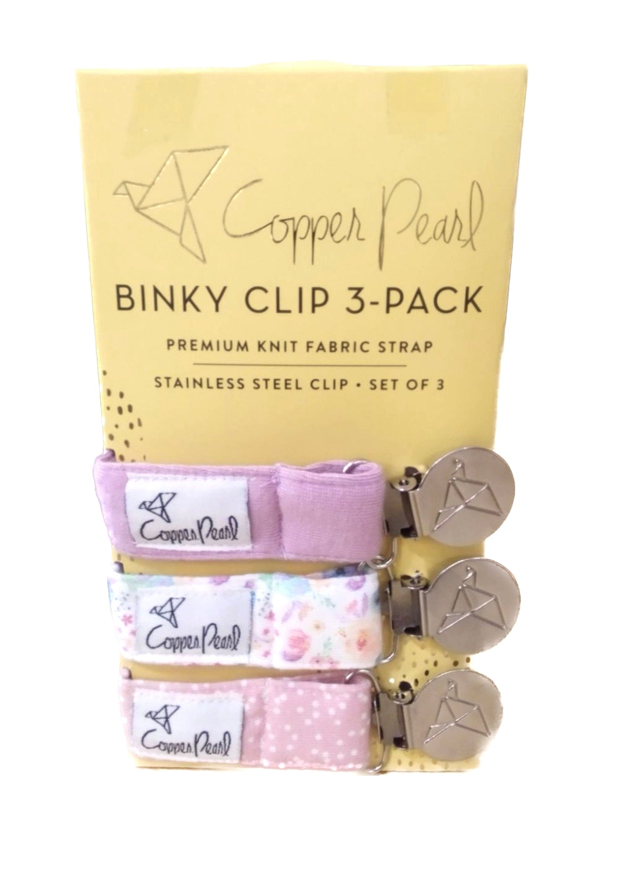 Binky Clips by Copper Pearl S/3 Carolina Baby aco Burp Cloths Bloom
