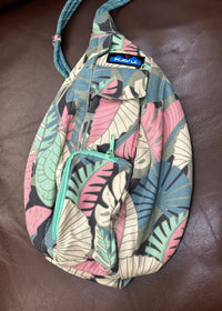 Thumbnail for Mini Rope Bag | KAVU Kavu Bag Pastel Plants