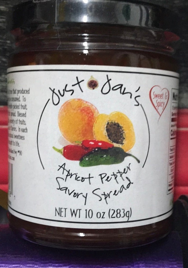 Apricot Pepper Savory Spread | Just Jan's Just Jan's Treat