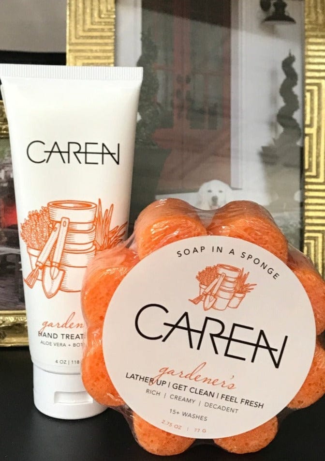 Caren Gardener Hand and Bath Caren soap sponge