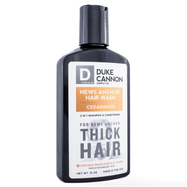 Duke Cannon - News Anchor 2-in-1 Hair Wash - Cedarwood Duke Cannon BODY 2 IN 1 HAIR WASH 10 OZ