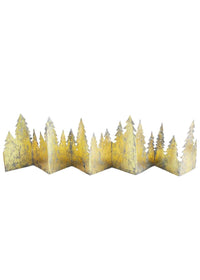 Thumbnail for Gold Tree Line Decor Mud Pie Christmas Ornament