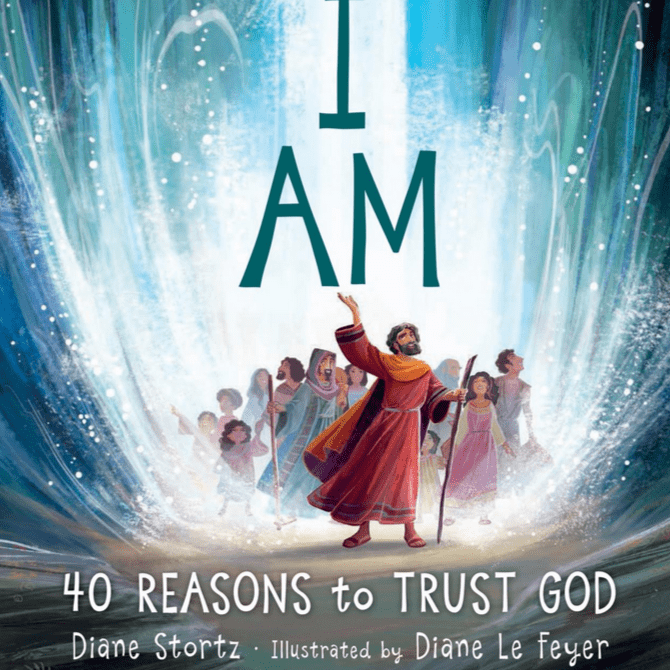 I AM 40 Reasons to Trust God | children Harper Collins Press Books 4-8