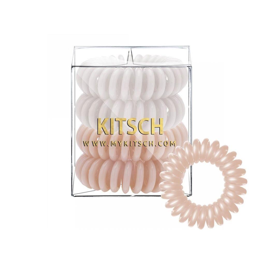 KITSCH | Nude Hair Coils | Pack of 4 KITSCH Hair Coils 4 pc