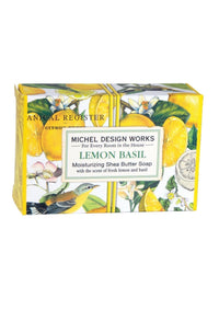 Thumbnail for Lemon Basil Boxed Soap Michel Design Works Bar Soap
