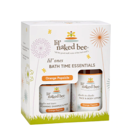 Lil' Naked Bee Collection for Children The Naked Bee Bathtime Essentials Set