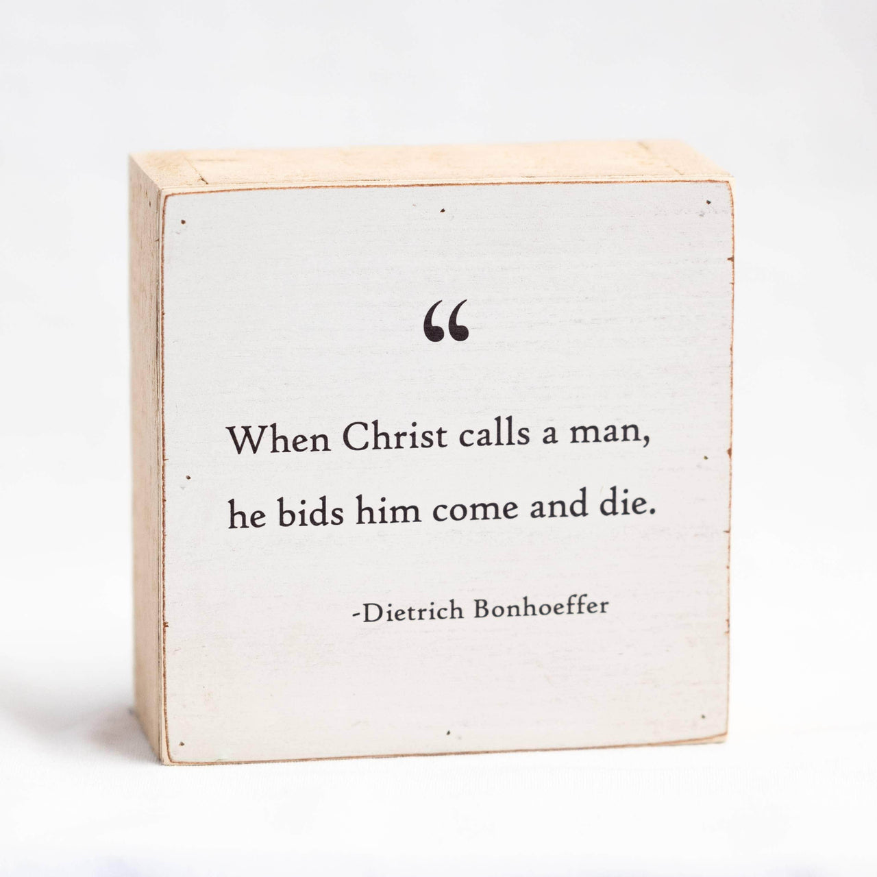 Quote | When Christ calls a man Revelation Culture Inspiration