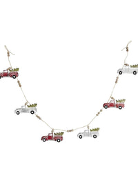 Thumbnail for Tree Truck Garland Mud Pie Christmas Ornament
