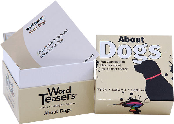 Word Teasers | About Dogs Word Teasers Games
