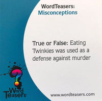 Thumbnail for Word Teasers | Misconceptions Word Teasers Games